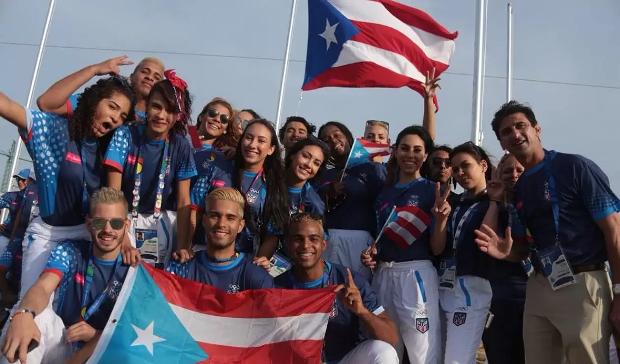 Delegación de Puerto Rico - Juegos Centroamericanos y del Caribe de Barranquilla.