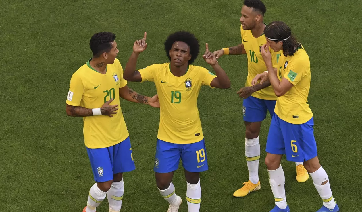 Willian es figura con Brasil en Rusia 2018
