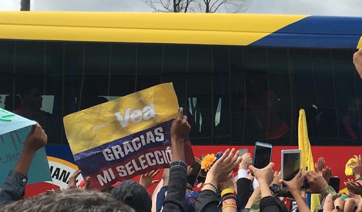 Bus de la selección Colombia