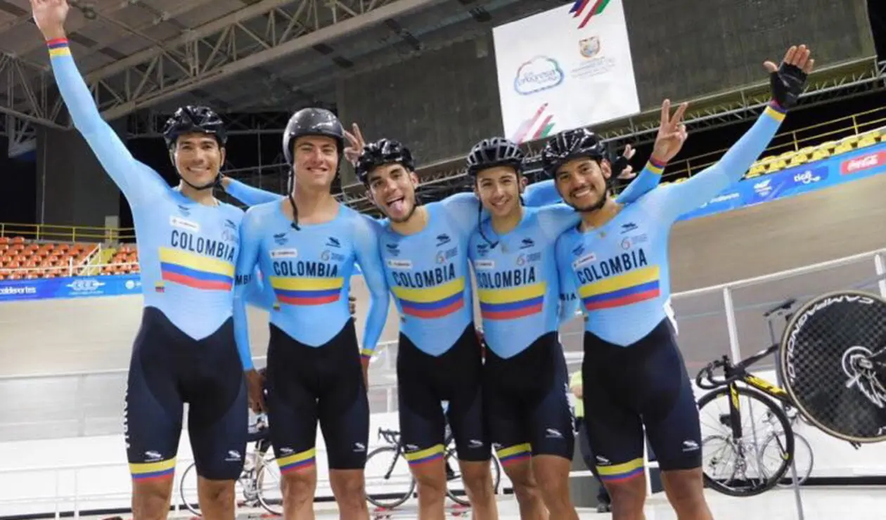 Edwin Ávila y Juan Arango ganaron plata en la Madison Masculino