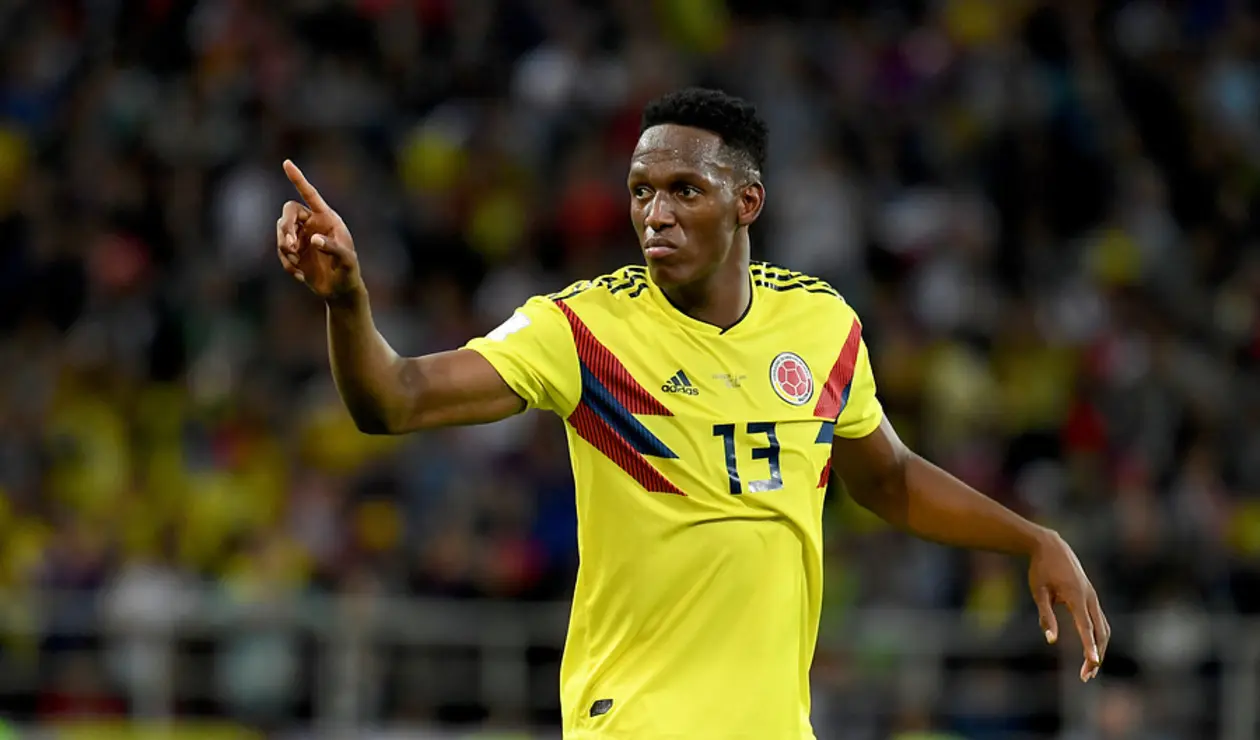 Yerry Mina marcó tres goles en Rusia 2018