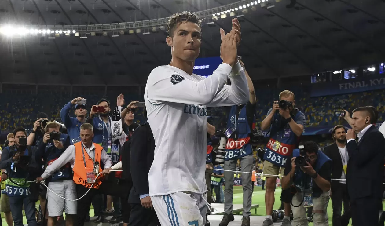 Cristiano Ronaldo se despidió del Real Madrid
