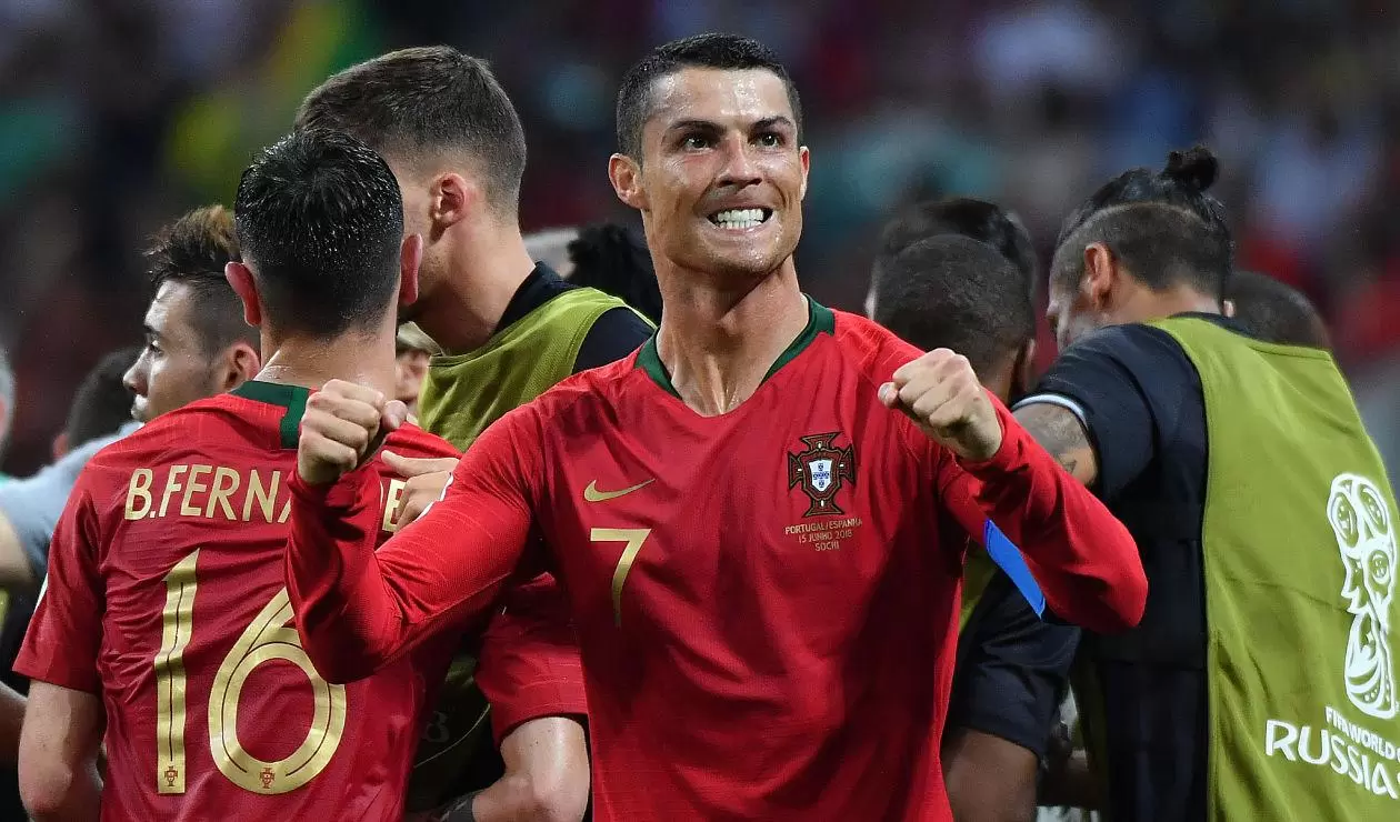 Cristiano Ronaldo fue el mejor jugador de Portugal en Rusia 2018