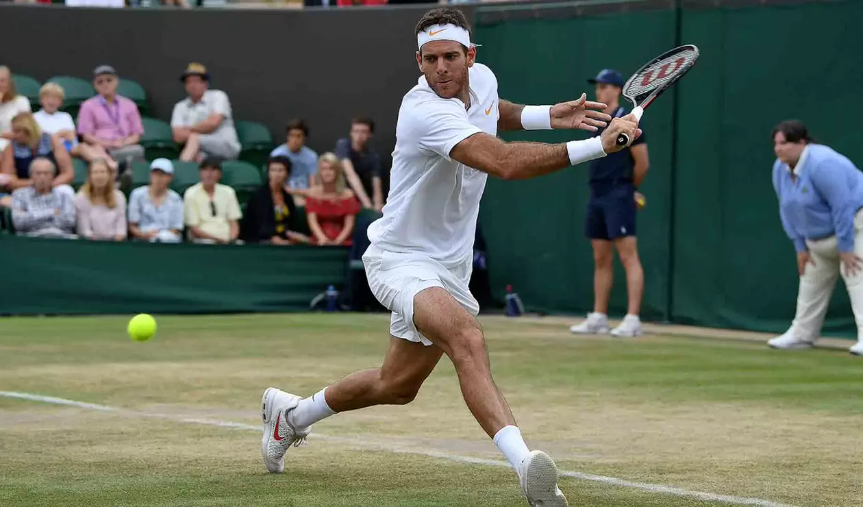 Juan Martín Del Potro Wimbledon 2018