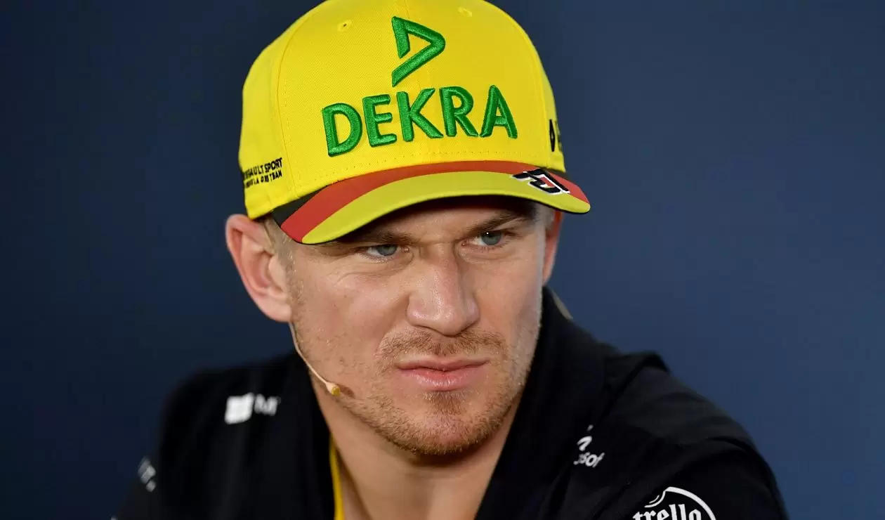 Nico Hulkenberg, piloto de Renault, en rueda de prensa previo al Gran Premio de Alemania