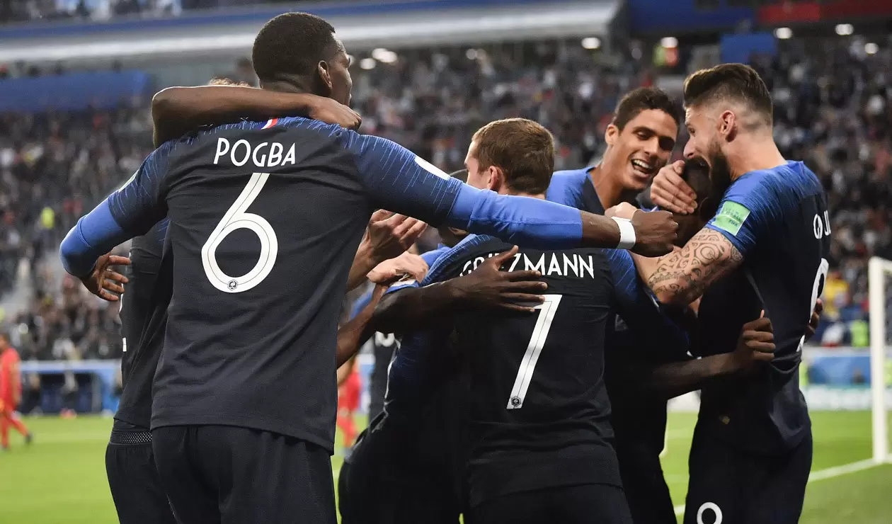 Francia clasificó a la final del Mundial