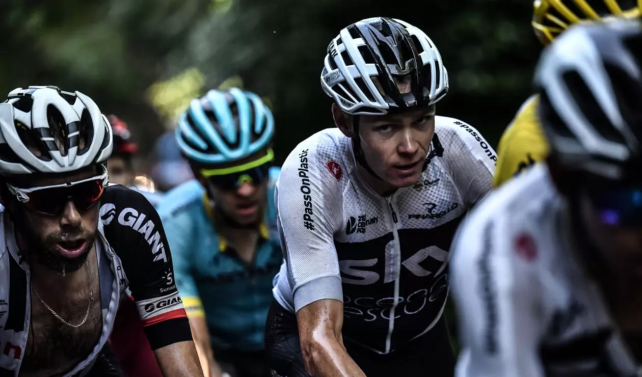 Christopher Froome, ciclista del Team Sky 