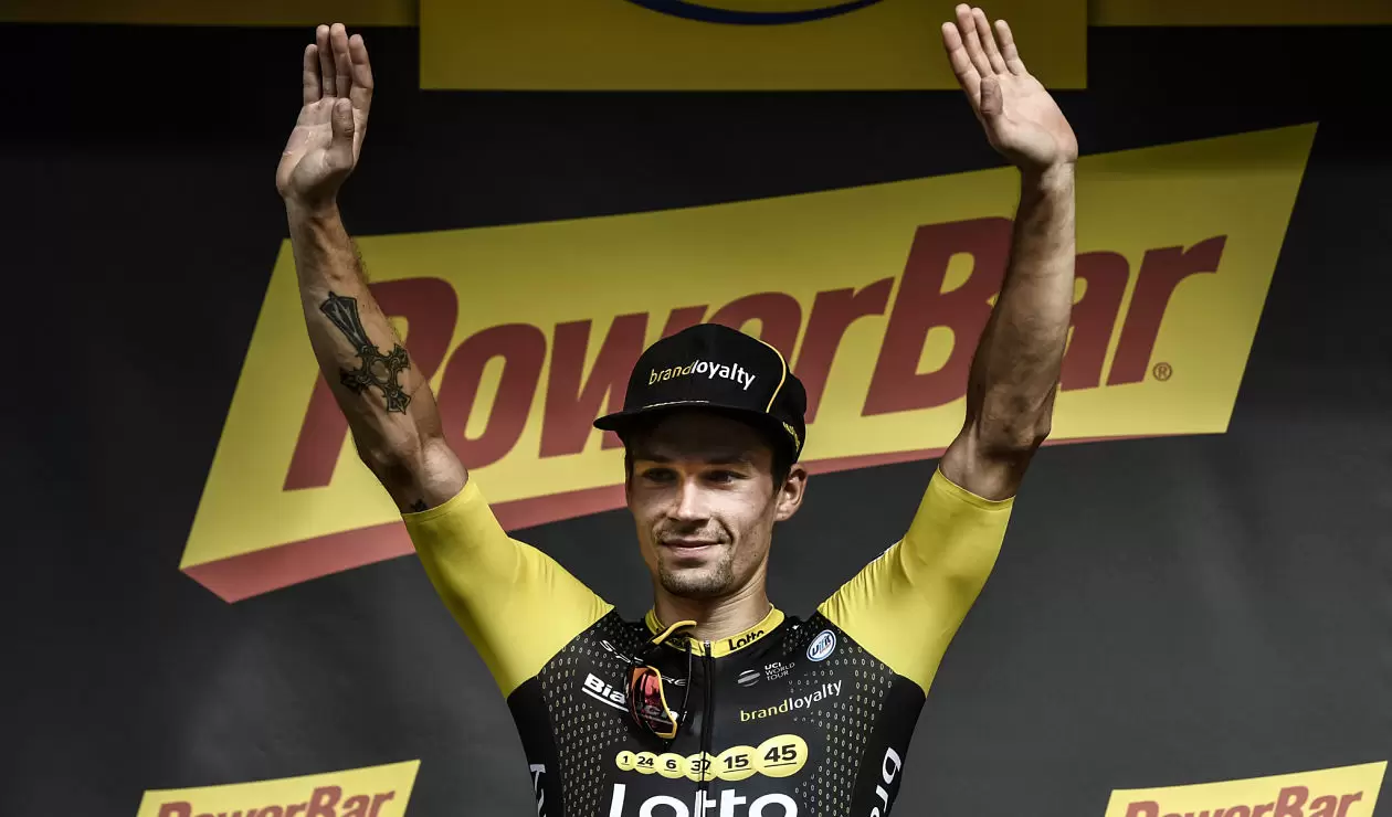 Primoz Roglic, ganador de la etapa 19 del Tour de Francia 