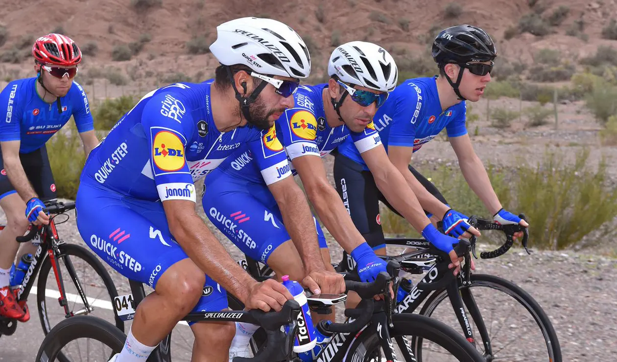 Fernando Gaviria y Maximiliano Richeze