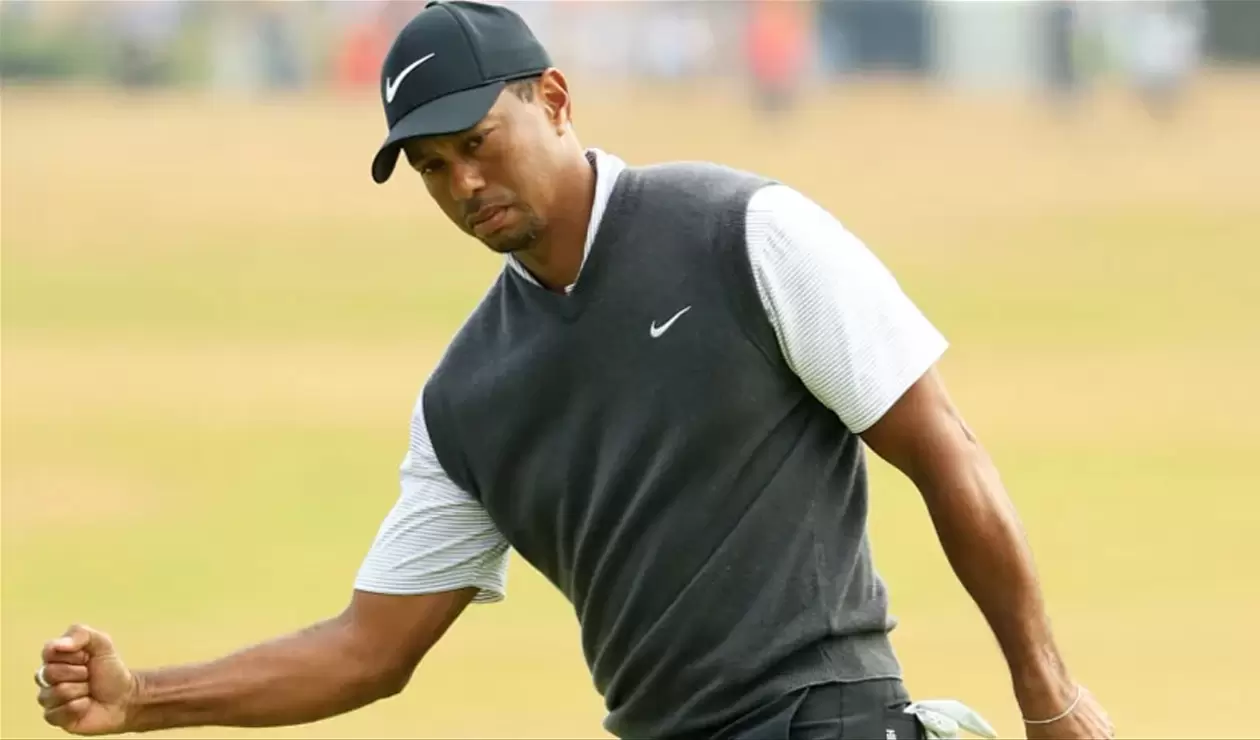 Tiger Woods Abierto Británico de Golf