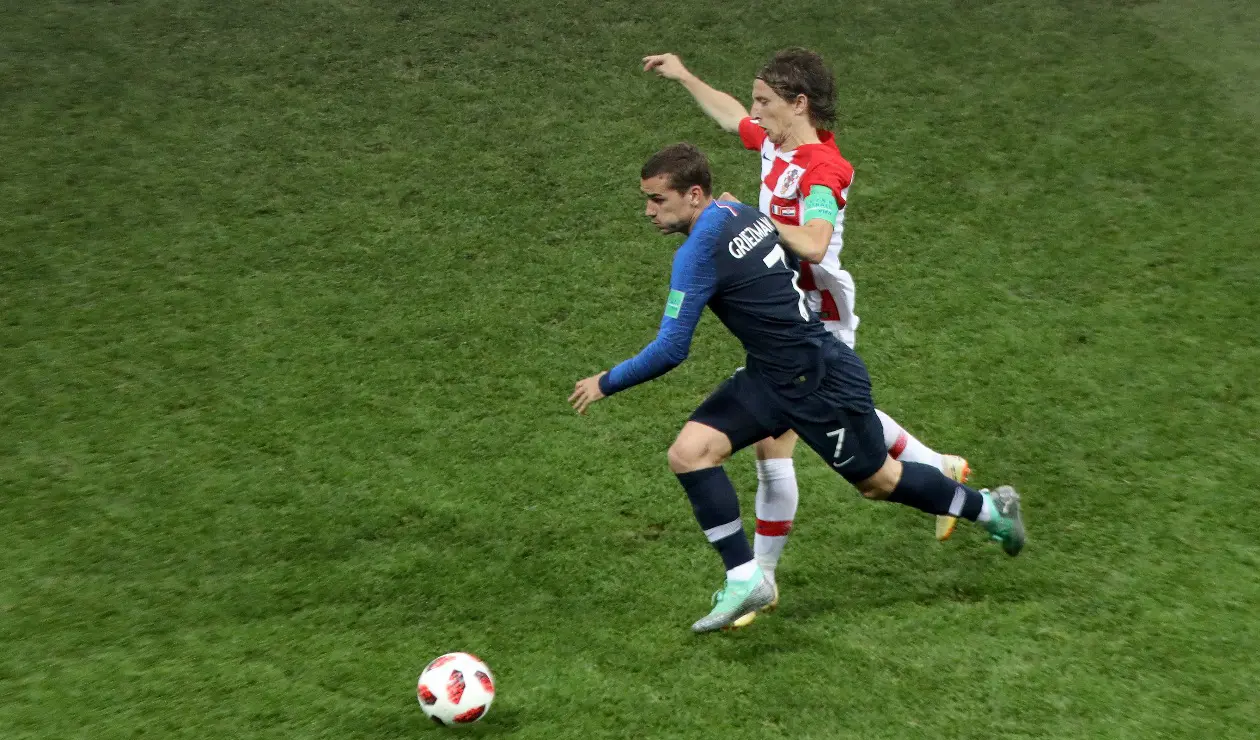 Antoine Griezmann, figura del partido