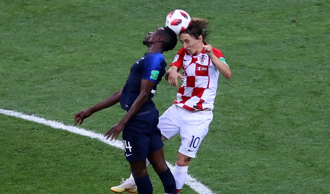 Luka Modric no pudo figurar