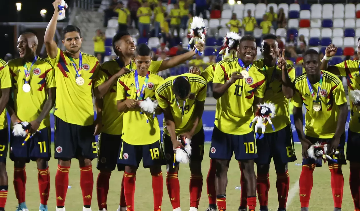 Colombia se coronó campeón centroamericano de fútbol