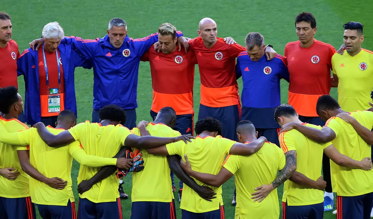 La Selección Colombia realizó su último entrenamiento para enfrentar a Inglaterra 