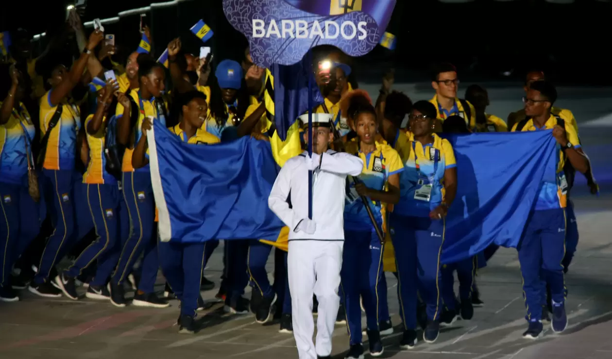 Así fue la fiesta de las delegaciones en la inauguración de los XXIII Juegos Centroamericanos y del Caribe Barranquilla 2018
