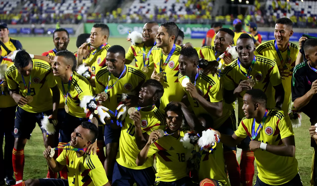 La Selección Colombia de fútbol se colgó la medalla de oro