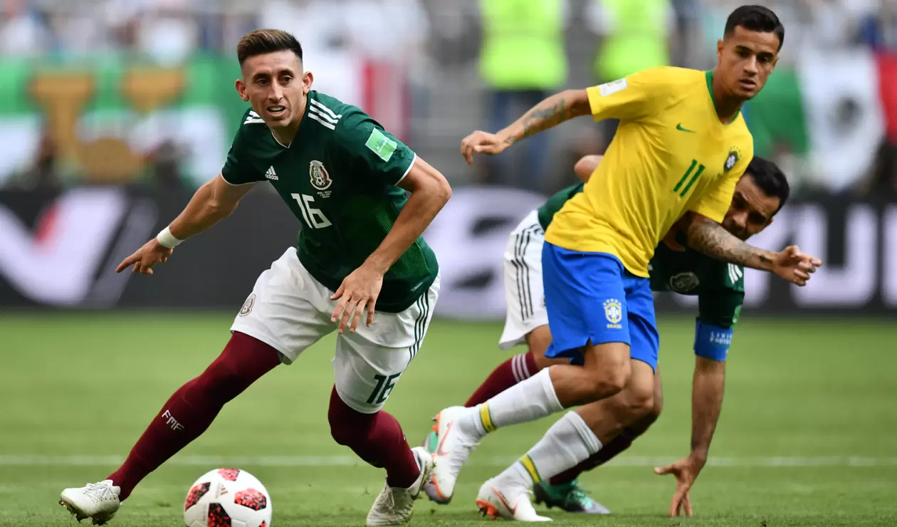 Brasil vs México - Octavos de Final