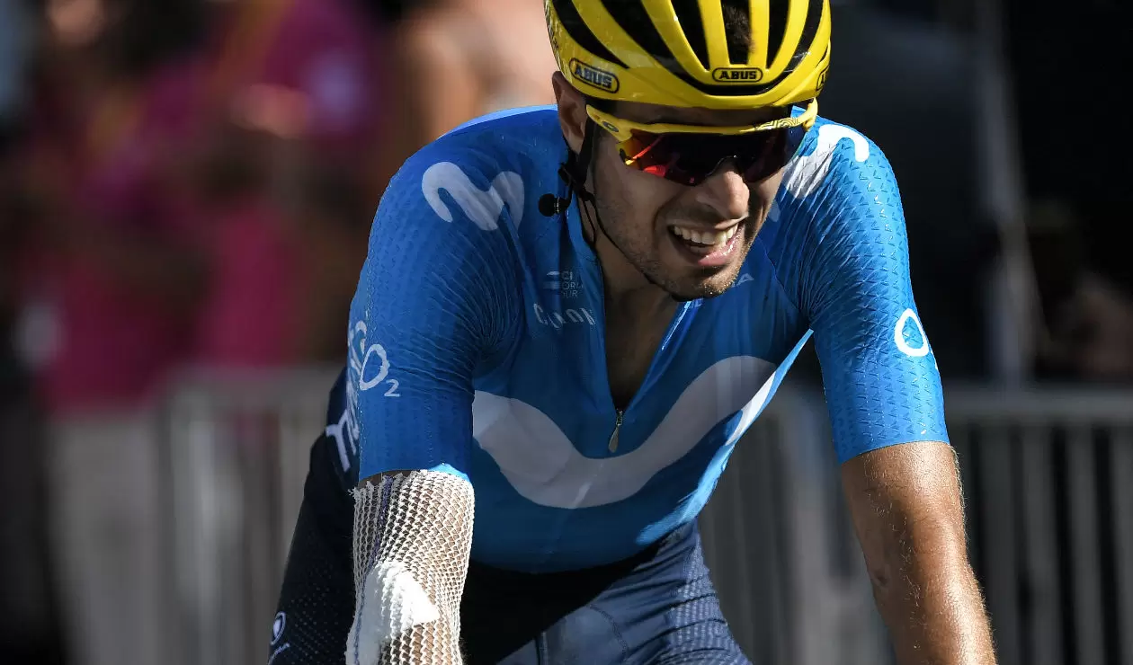 Mikel Landa logró llegar en las primeras posiciones de la etapa 12 del Tour de Francia 2018