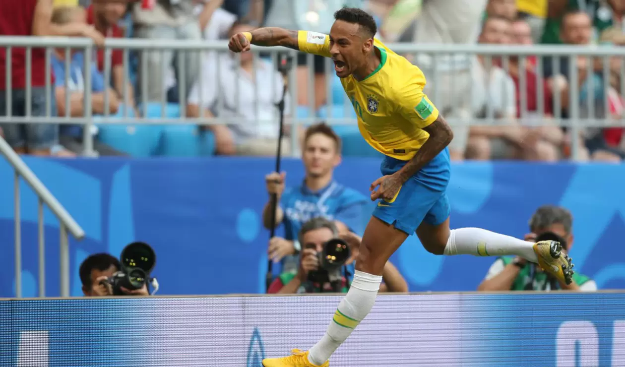 Neymar Brasil México Rusia 2018