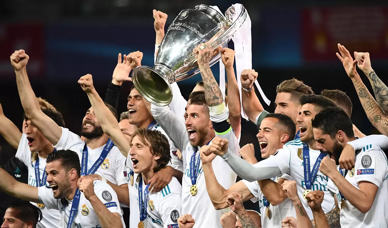Real Madrid campeón de la UEFA Champions League 2017-2018. 