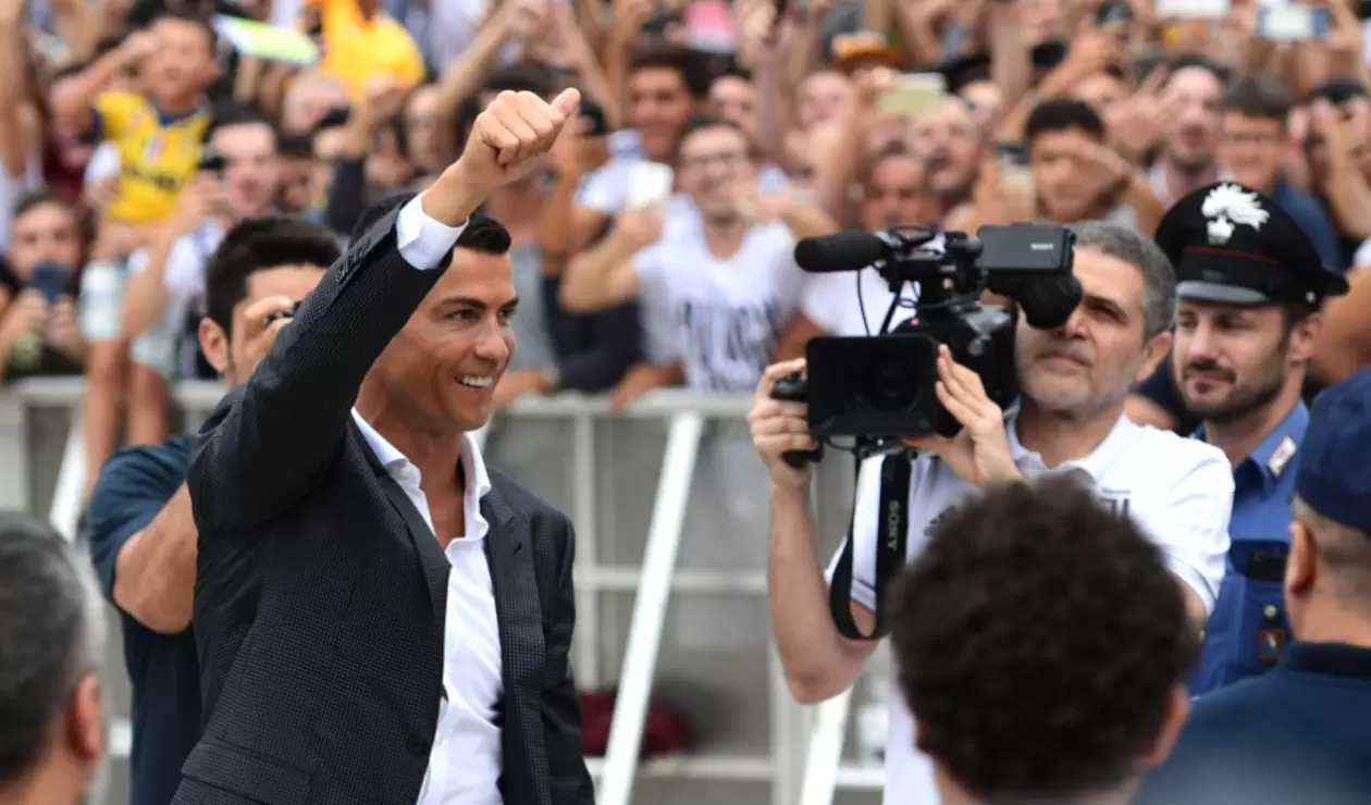 Cristiano Ronaldo, nuevo jugador de la Juventus