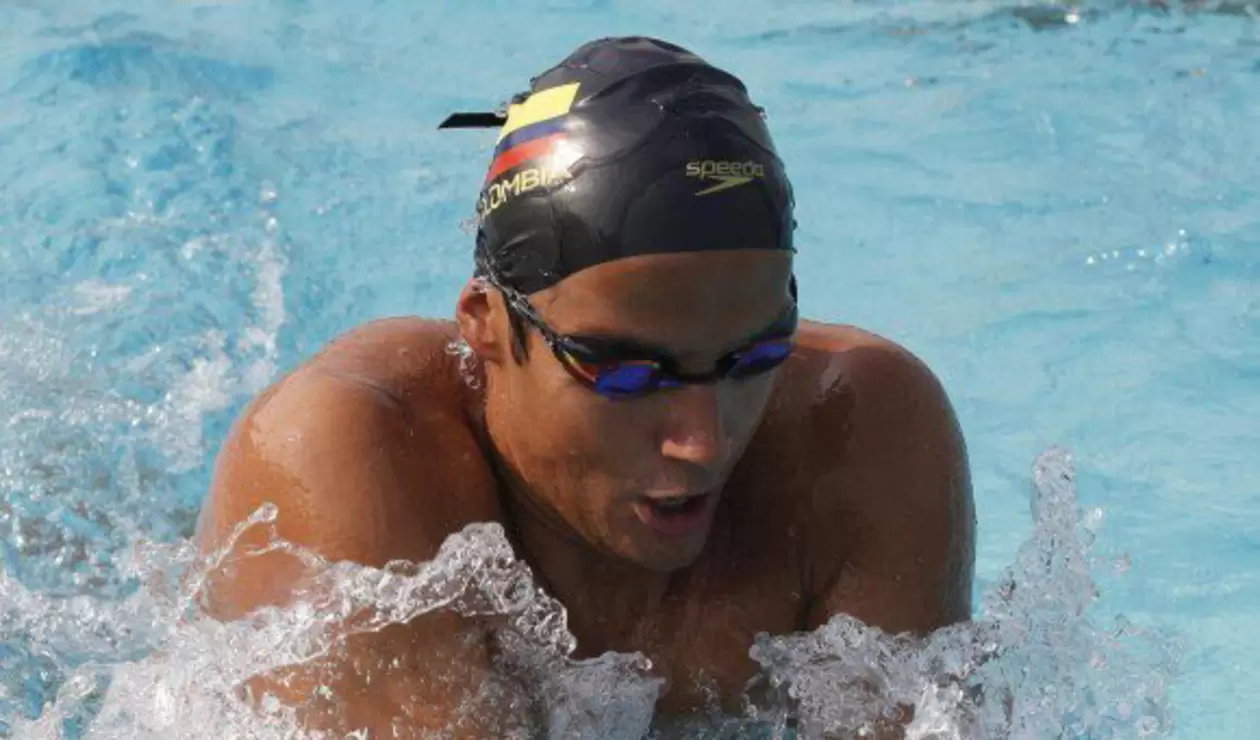 Jorge Murillo, nadador colombiano