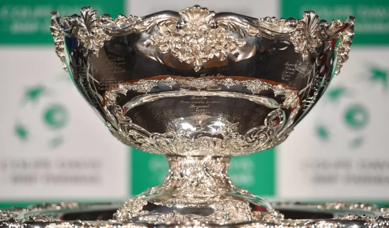 Trofeo que se entrega al país ganador de la Copa Davis
