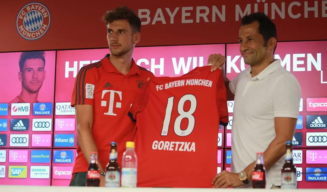 Leon Goretzka es presentado oficialmente por el Bayern Múnich como nuevo refuerzo