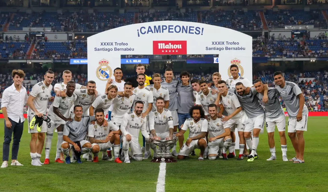 Real Madrid se quedó con el Trofeo Santiago Bernabéu