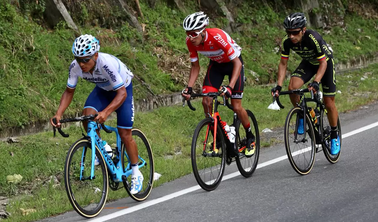 Walter Pedraza ganó la etapa 4 de la Vuelta a Colombia