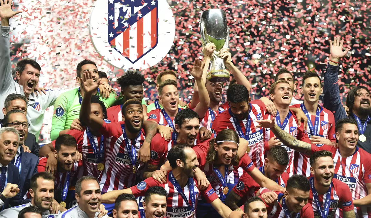 Atlético Madrid, campeón de la Supercopa de Europa tras ganarle al Real Madrid