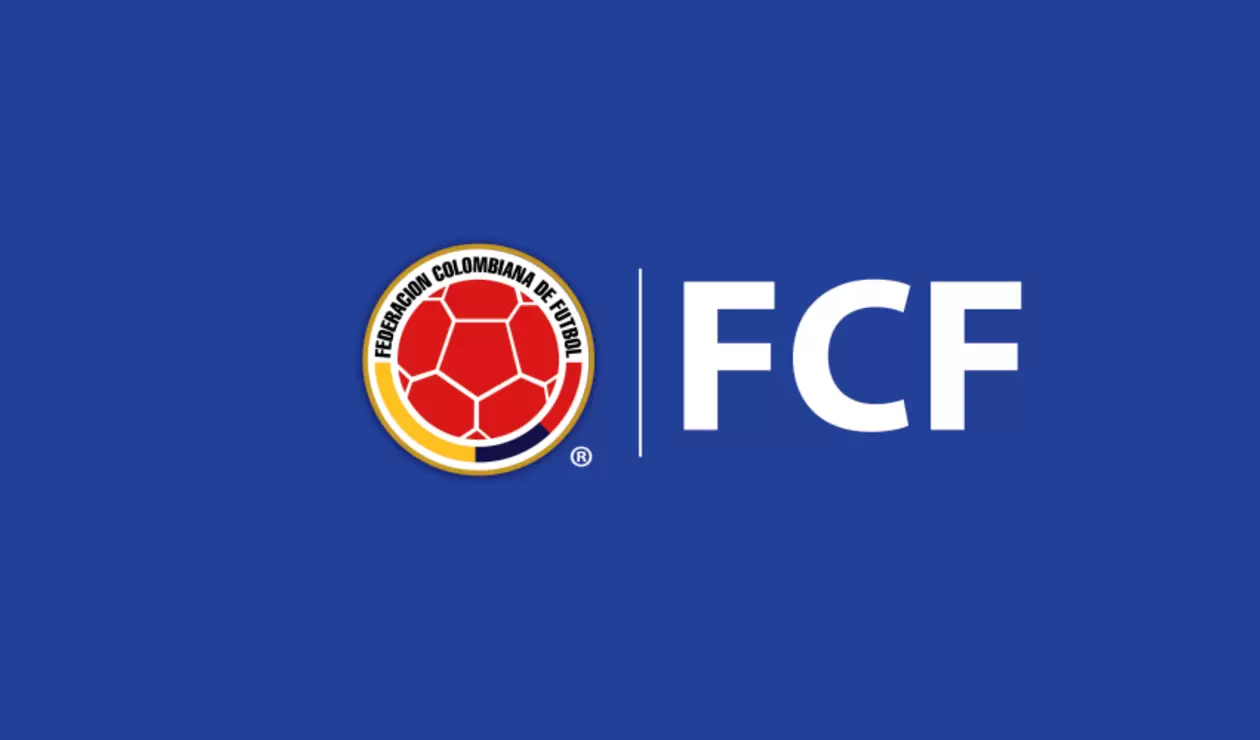 Logo oficial de la Federación Colombiana de Fútbol