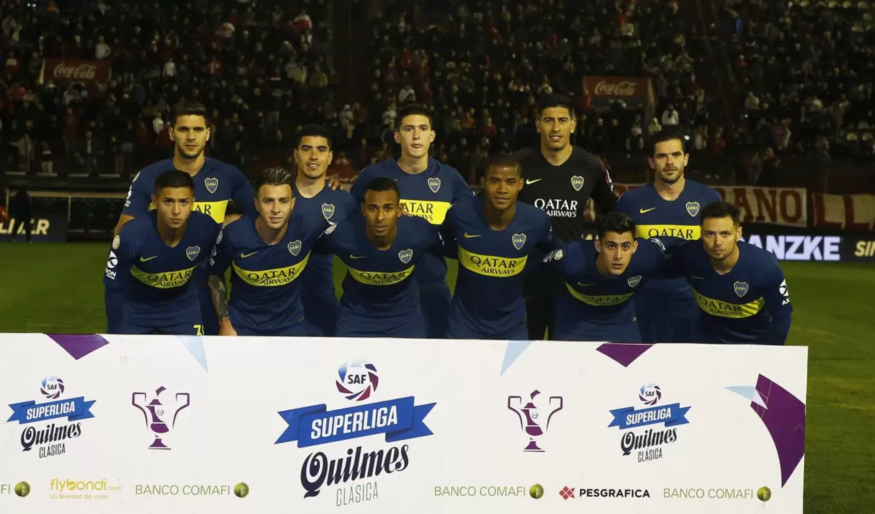 Formación de Boca Juniors