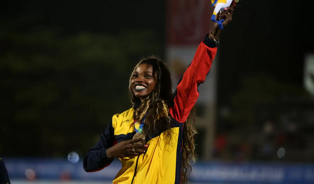 Caterine Ibargüen ganó medalla de oro en el salto triple