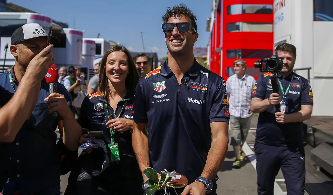 Daniel Ricciardo, piloto de Red Bull 