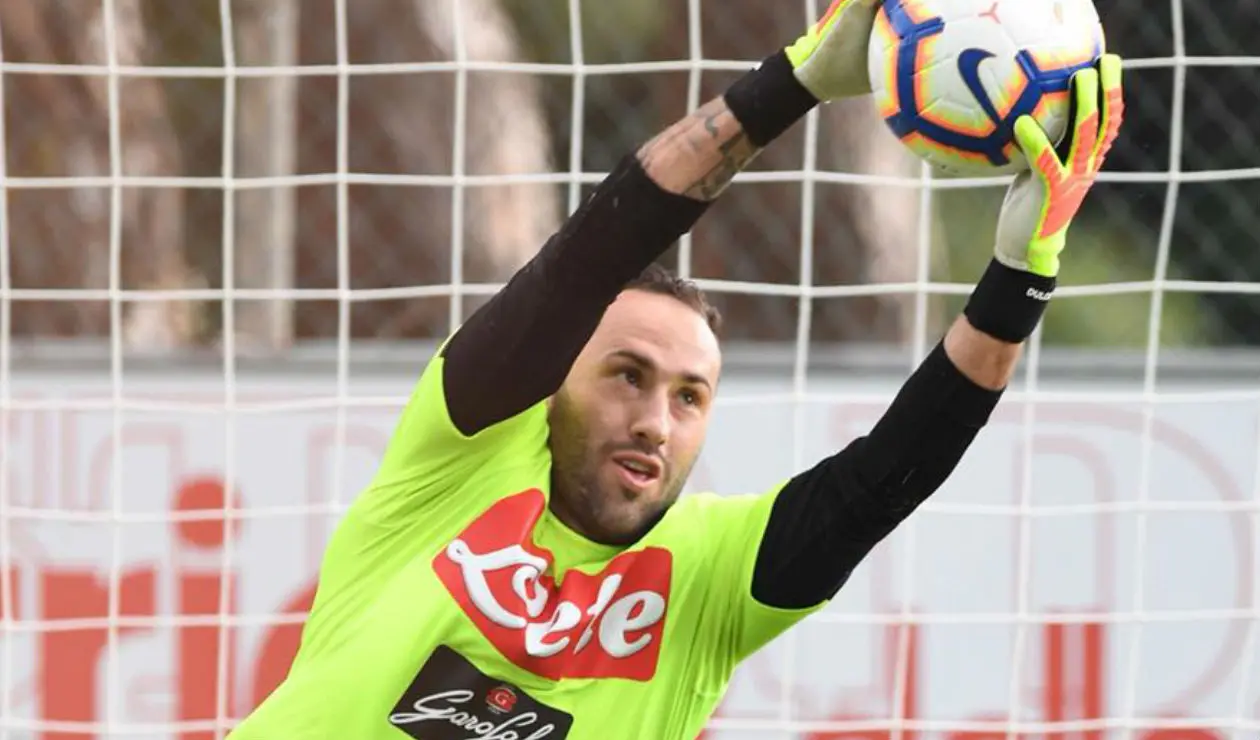 David Ospina, arquero de Napoli