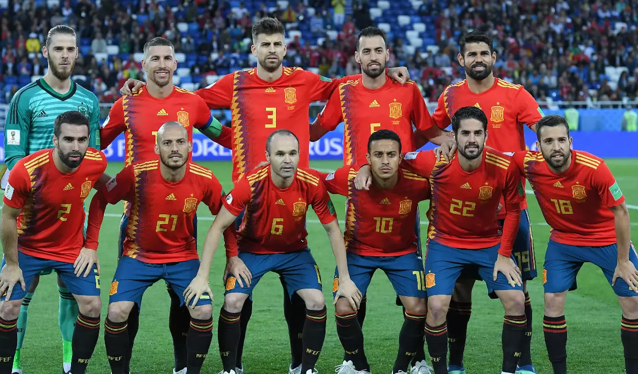 Selección de España en Rusia 2018
