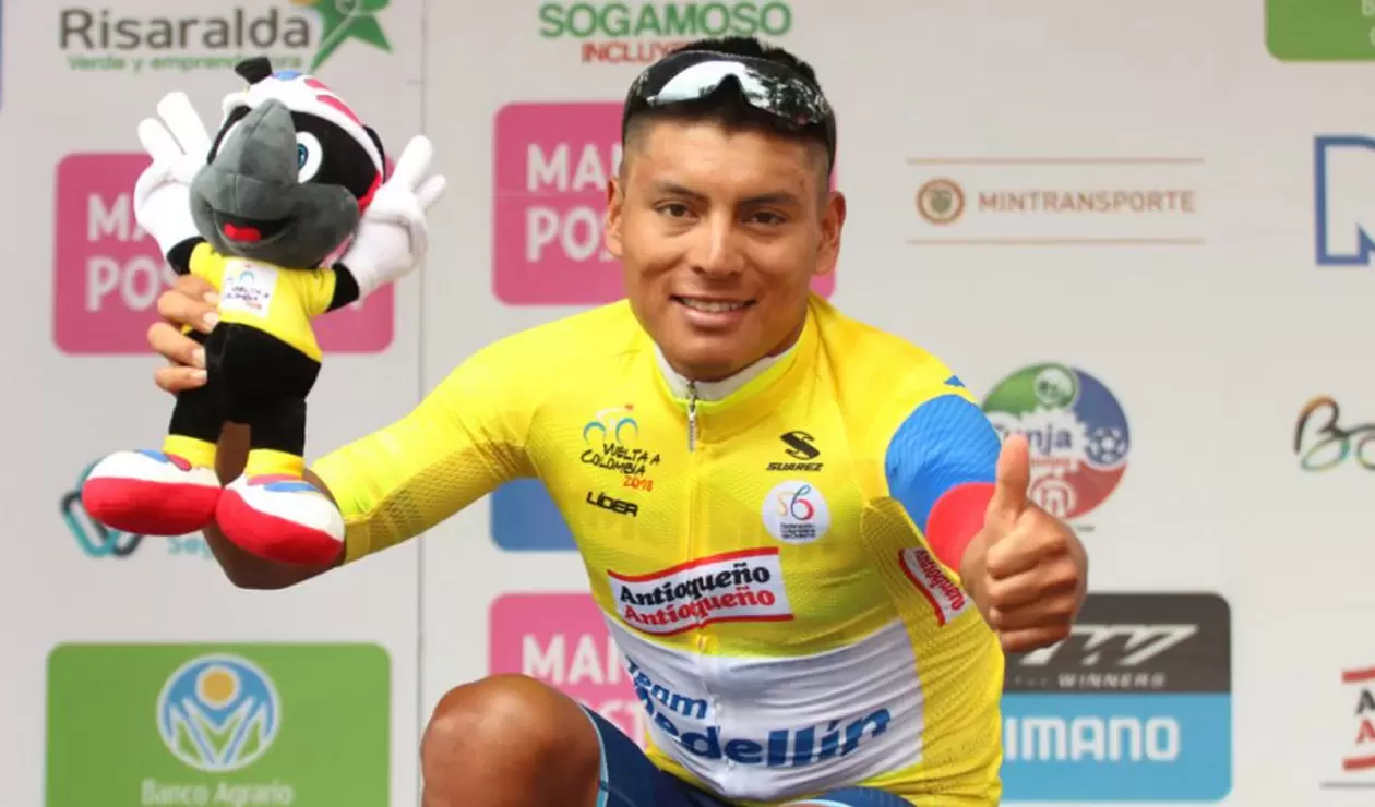 Jonathan Caicedo, campeón virtual de la Vuelta a Colombia