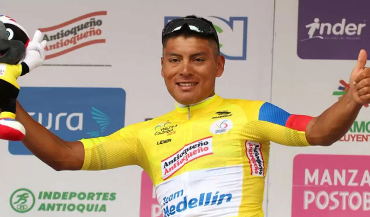 Jonathan Caicedo, campeón de la Vuelta a Colombia