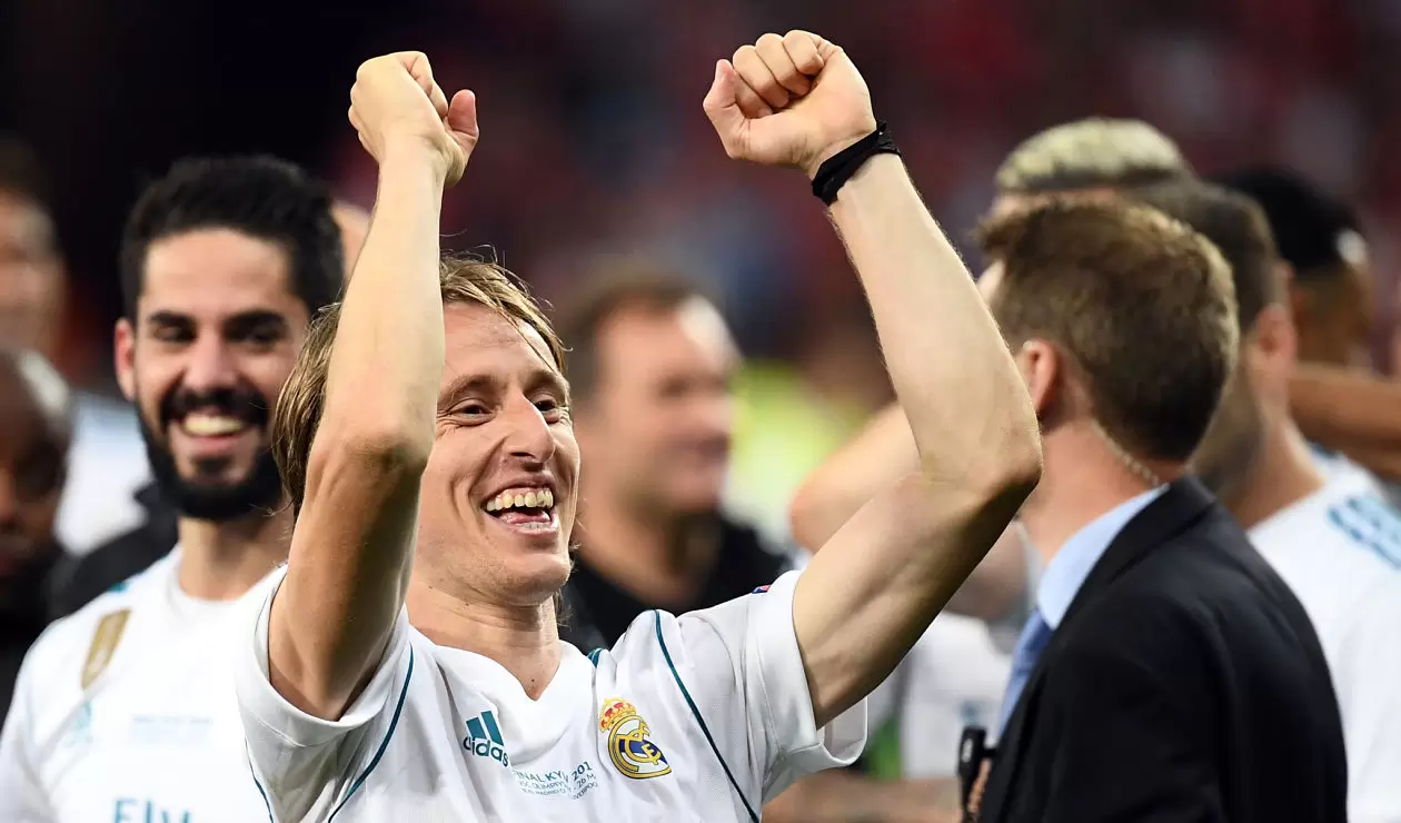 Luka Modric, centrocampista del Real Madrid 