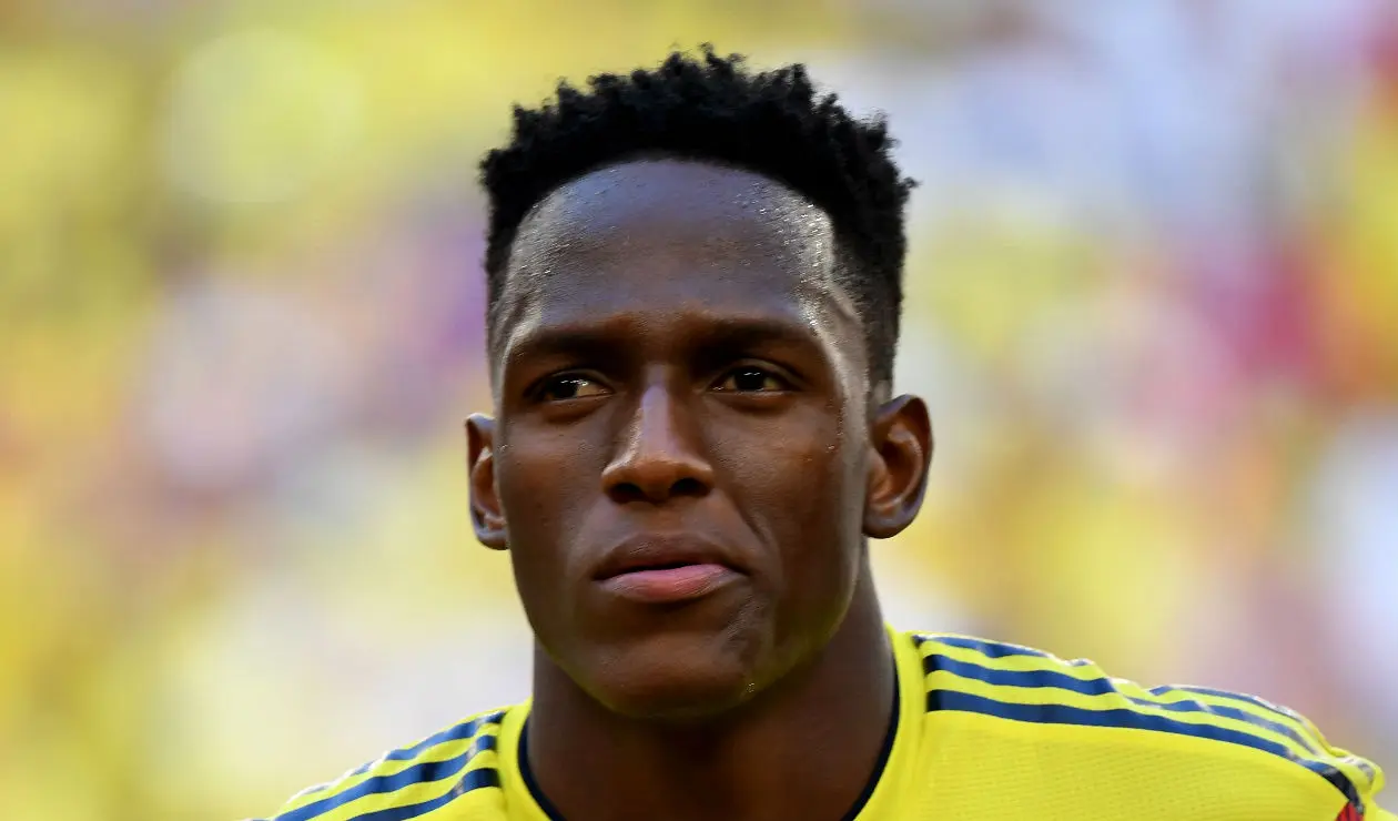 Yerry Mina con la Selección Colombia