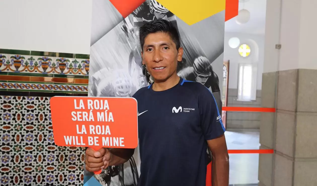 Nairo Quintana, líder del Movistar Team