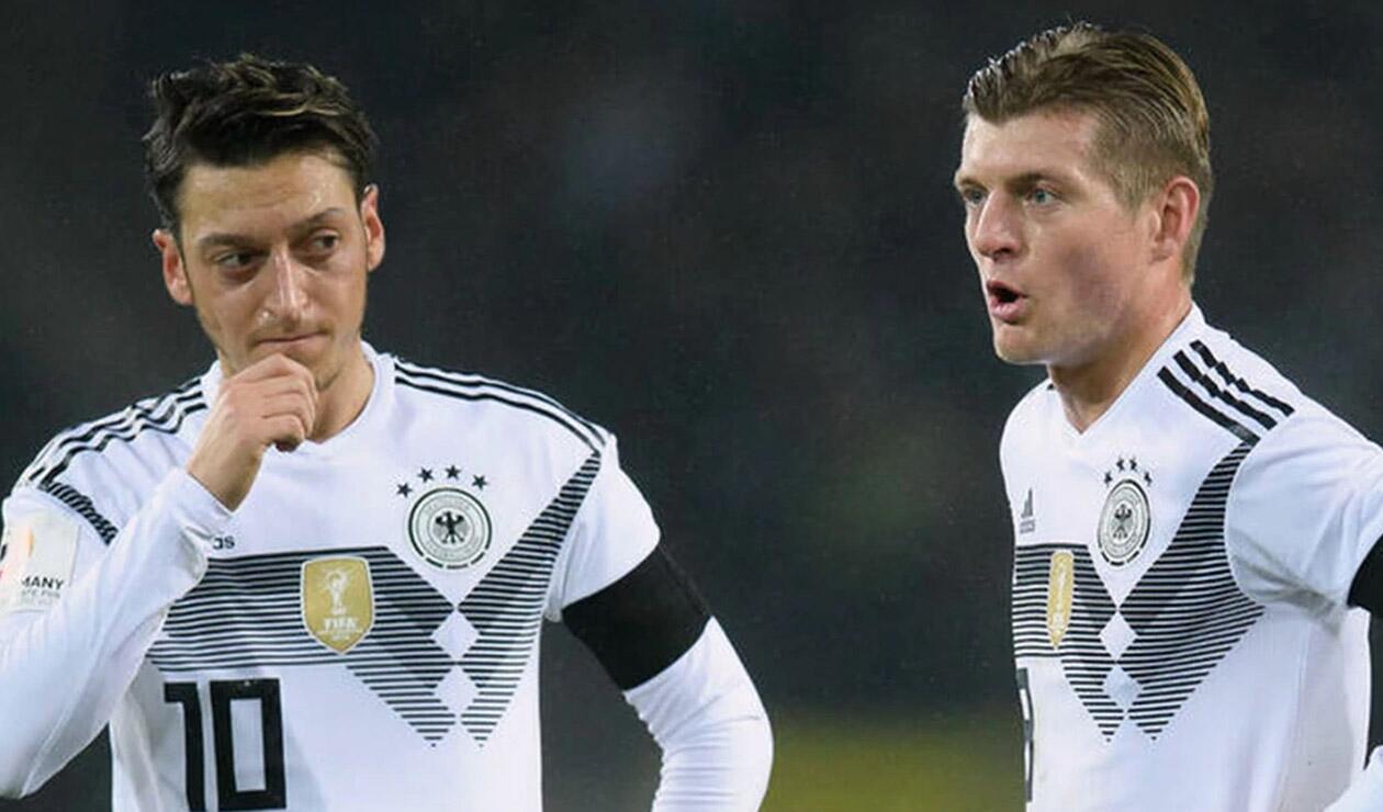 Toni Kroos lanzó críticas hacia Özil