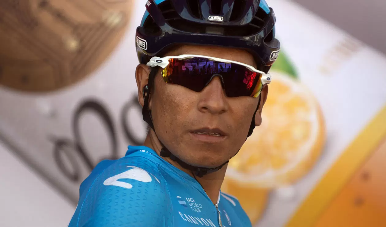 Nairo Quintana, ciclista del Movistar Team