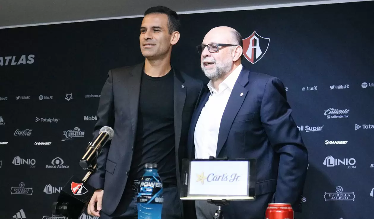 Rafael Márquez nuevo presidente deportivo de Atlas