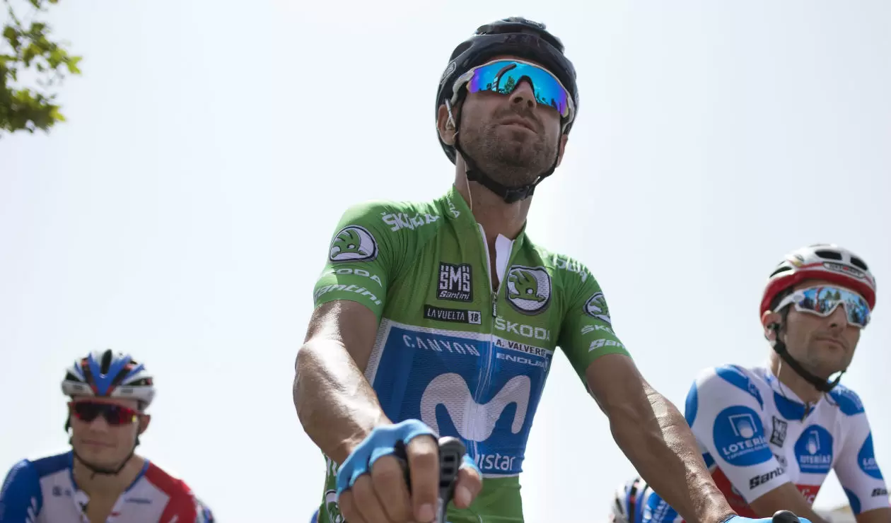 Alejandro Valverde, ciclista del Movistar Team