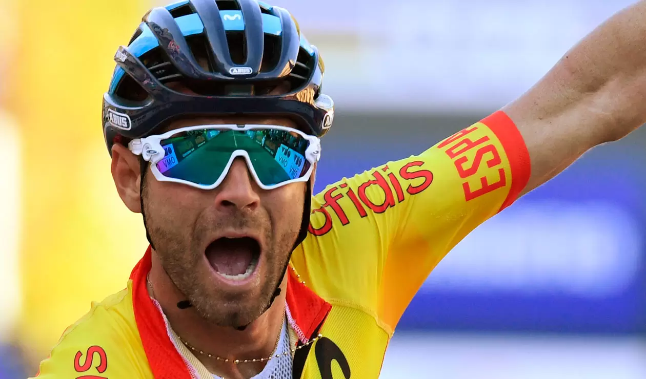 Alejandro Valverde se ha ratificado como el campeón eterno, el corredor que siempre está