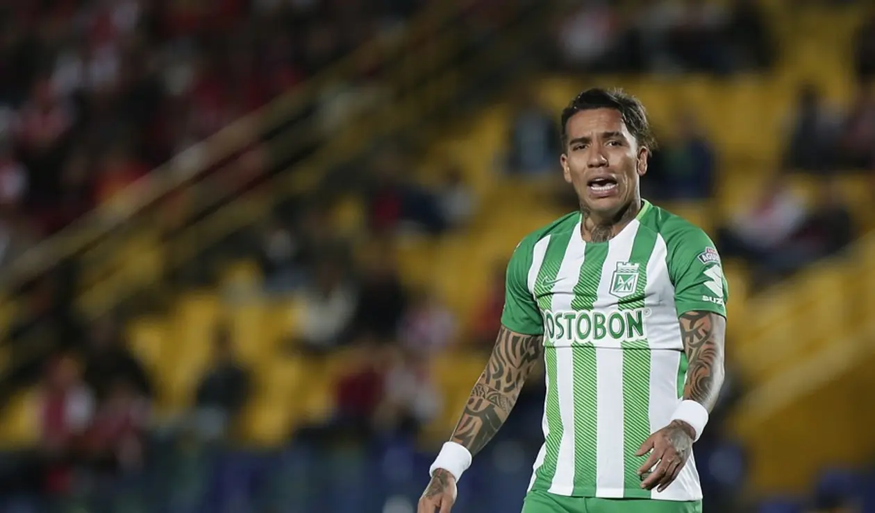 Dayro Moreno, delantero de Atlético Nacional