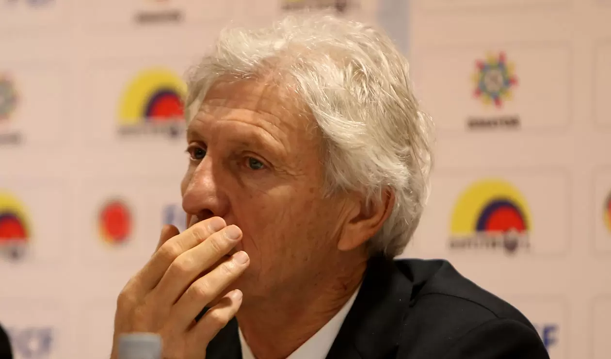 José Pékerman, luego de anunciar que no seguiría en la Selección Colombia