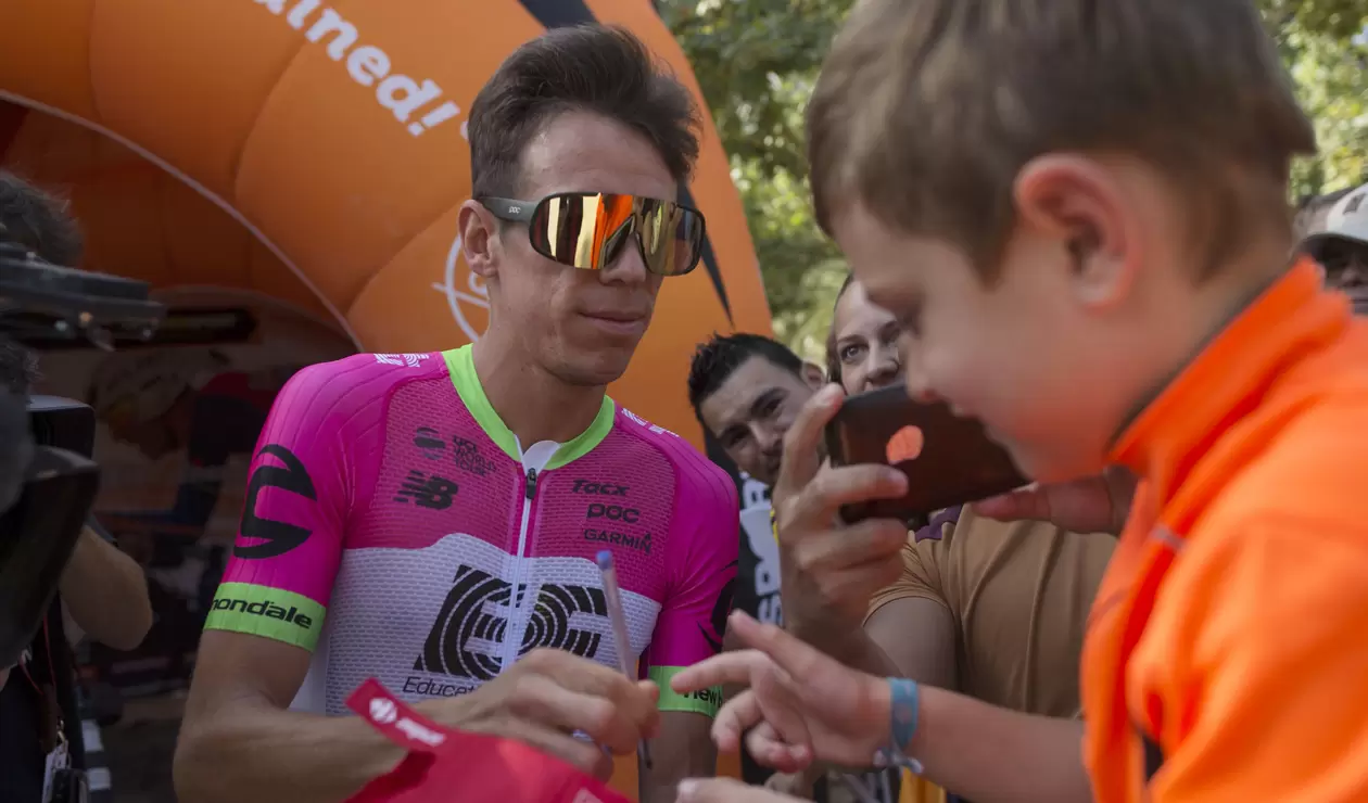 Rigoberto Urán en la Vuelta a España 2018